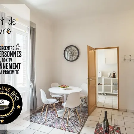 L' Art De Vivre - 3 Min Hypercentre - 4 Personnes Apartment *